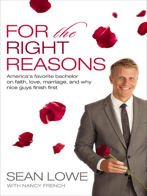 Title details for For the Right Reasons by Sean Lowe - Wait list